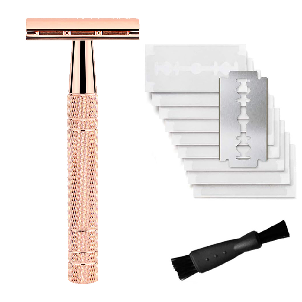 Men'S Face Grooming - Reusable Double Edge Safety Razor for