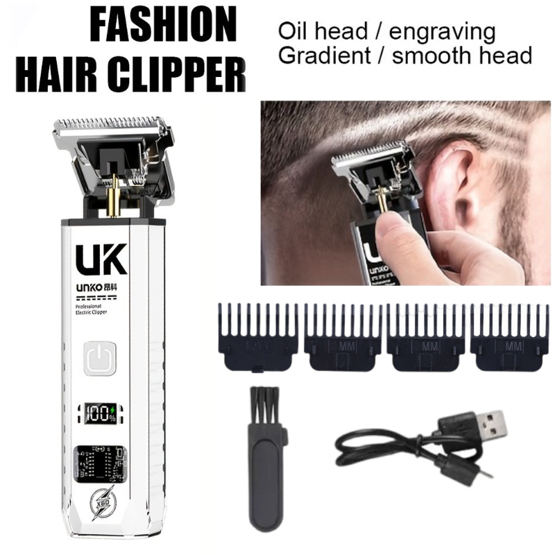 Men'S Grooming Electric Trimmer - Electric Hair Clipper for Men Cordless