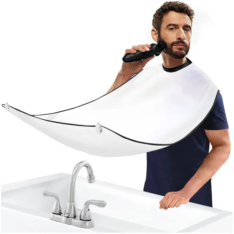 Men'S Grooming Mirror - 1pc Men Beard Shaving Apron Trimming