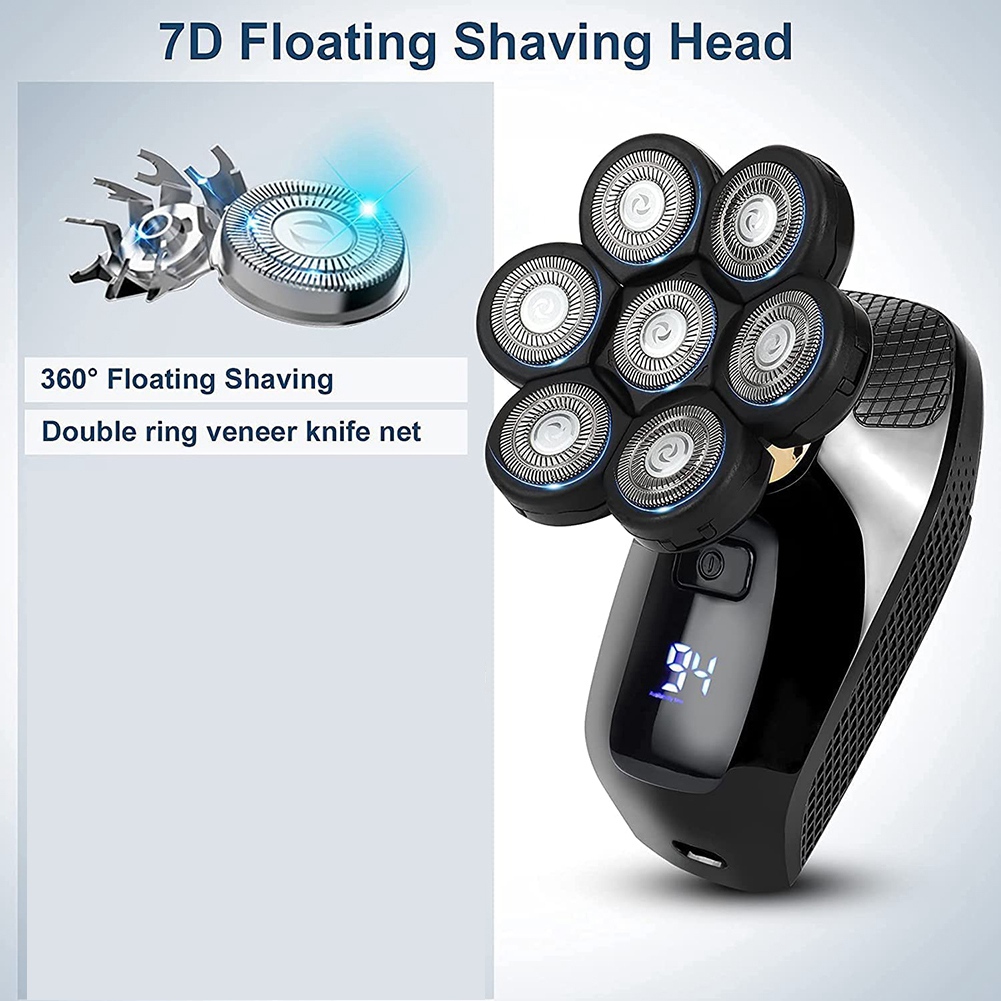 Men'S Grooming Razor Kit - [NEW!N92R】 7D Electric Razor For Men,