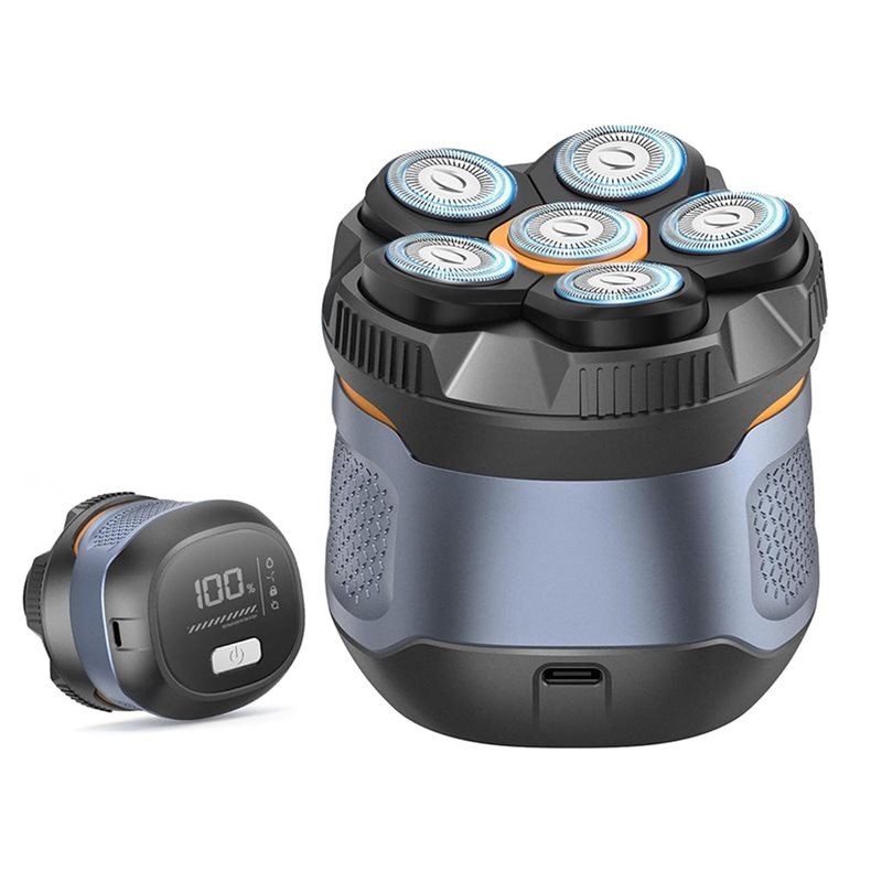 Men'S Grooming Razor Kit - 【NEWLY】6D Electric Head Shaver For Men,Magnetic