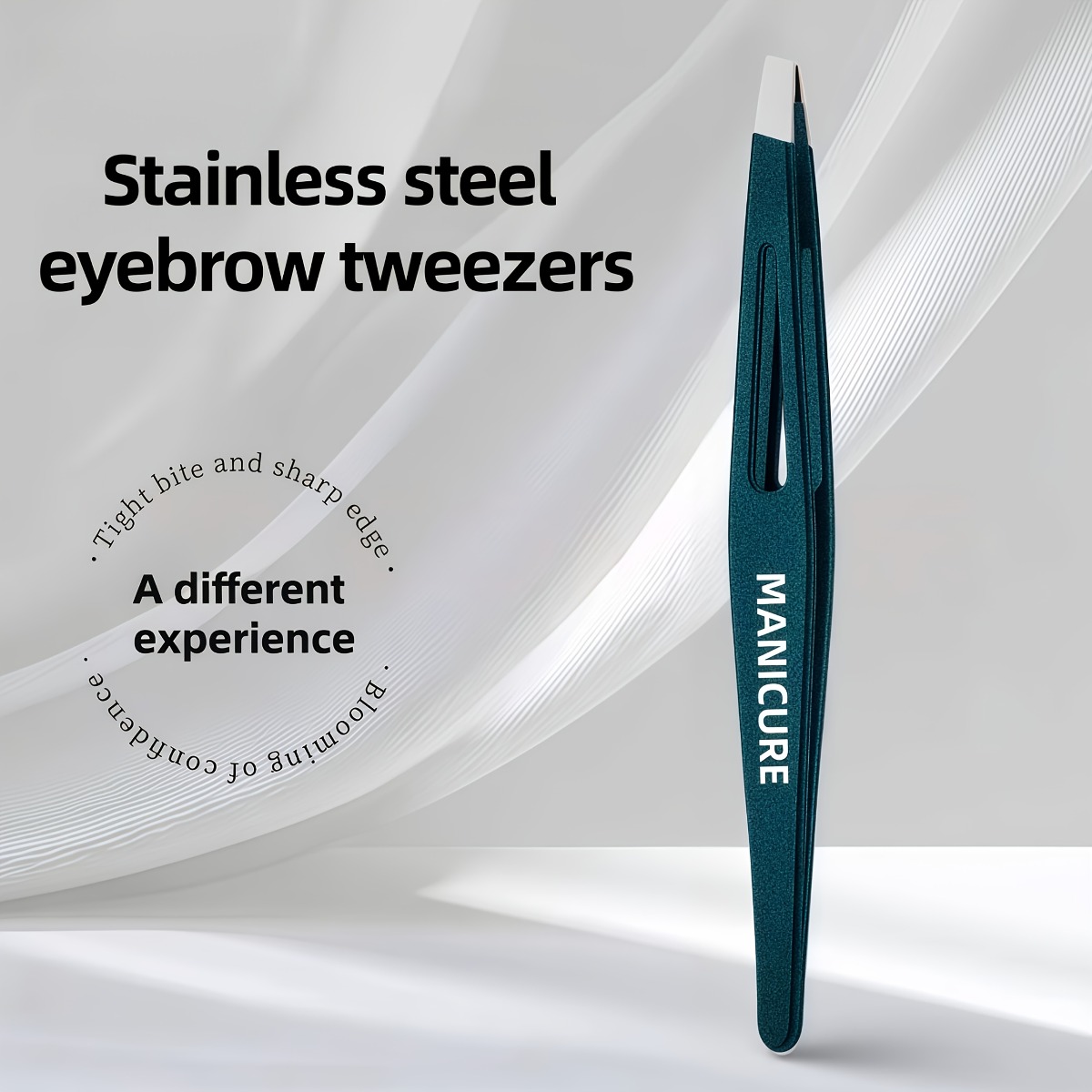 Grooming Men'S Eyebrows - 1pc Mustache Hair Removal Slant Tip