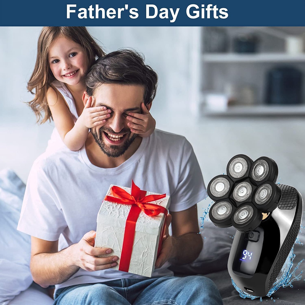 Men'S Grooming Razor Kit - A60T Effortless 7D Electric Razor For
