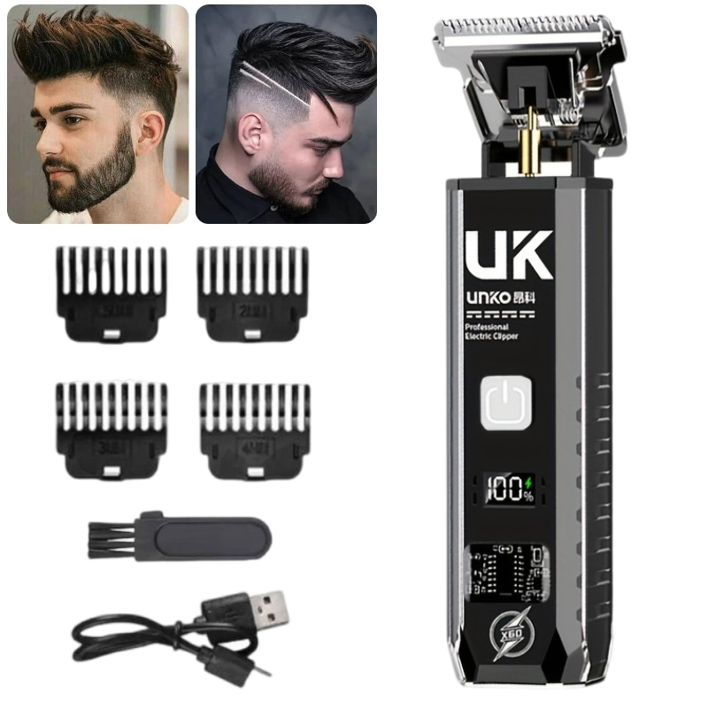 Men'S Grooming Electric Trimmer - T9 Electric Beard Trimmer Cordless Hair