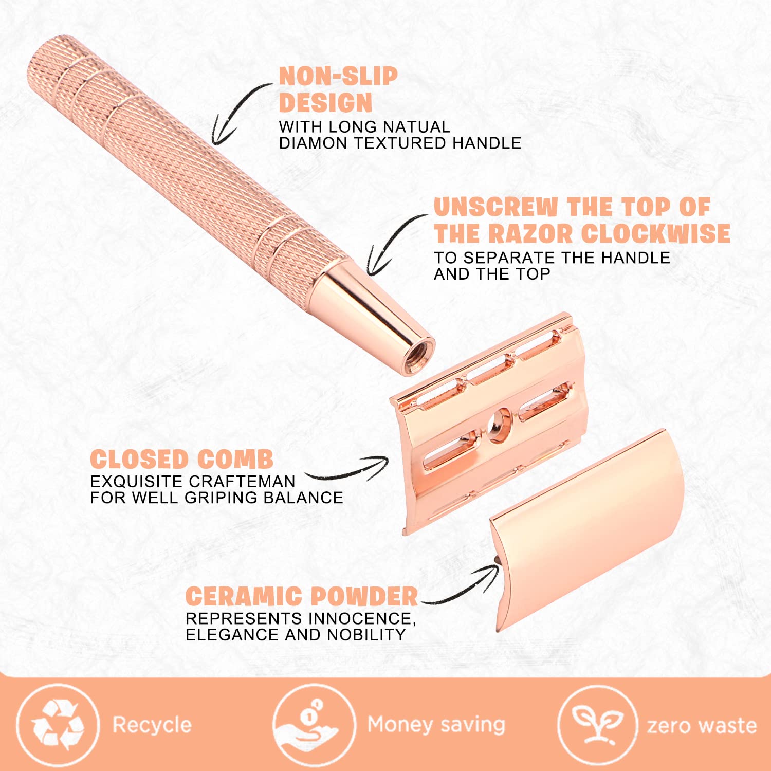 Reusable Double Edge Safety Ra - Men'S Face Grooming review and price