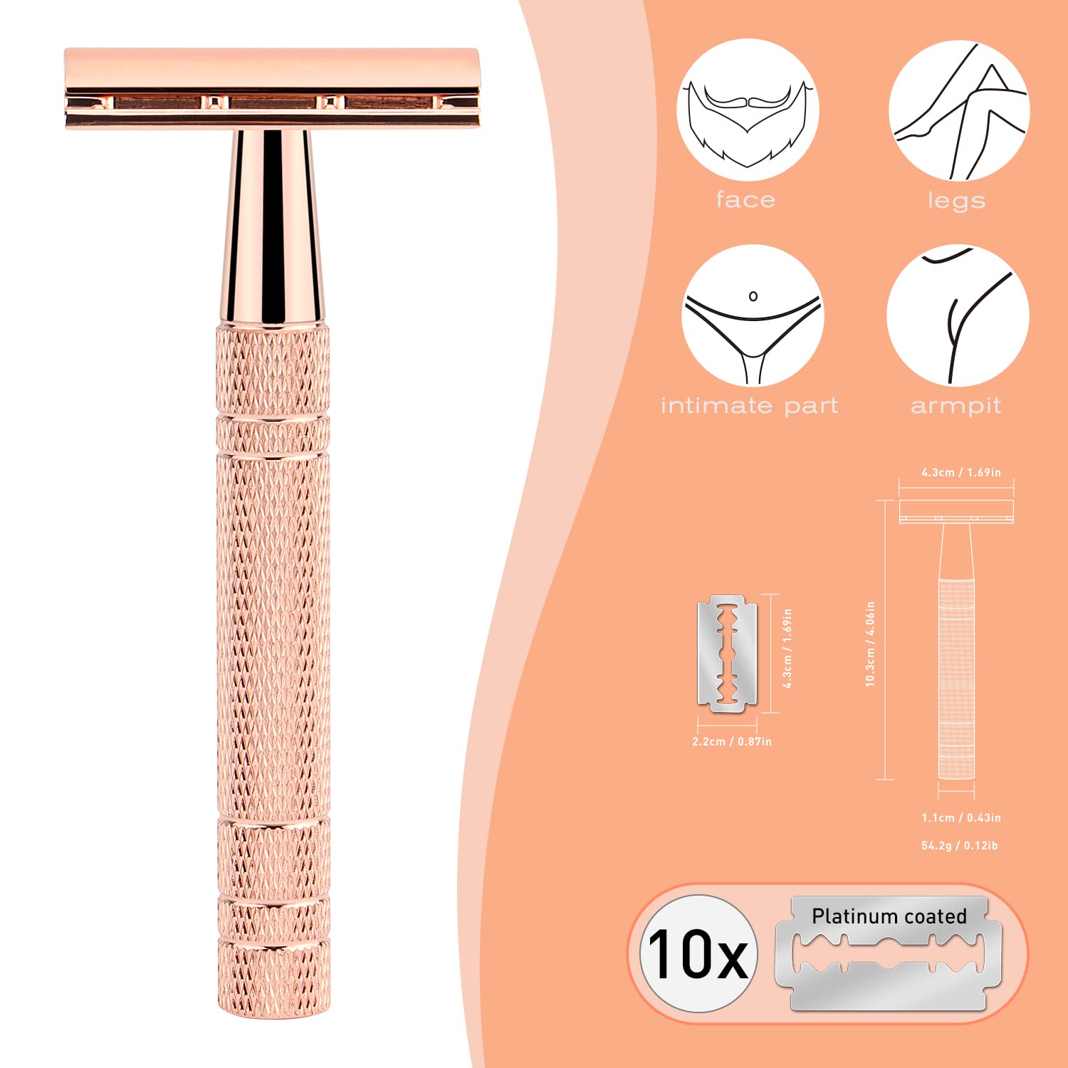 Reusable Double Edge Safety Ra - Men'S Face Grooming review and price