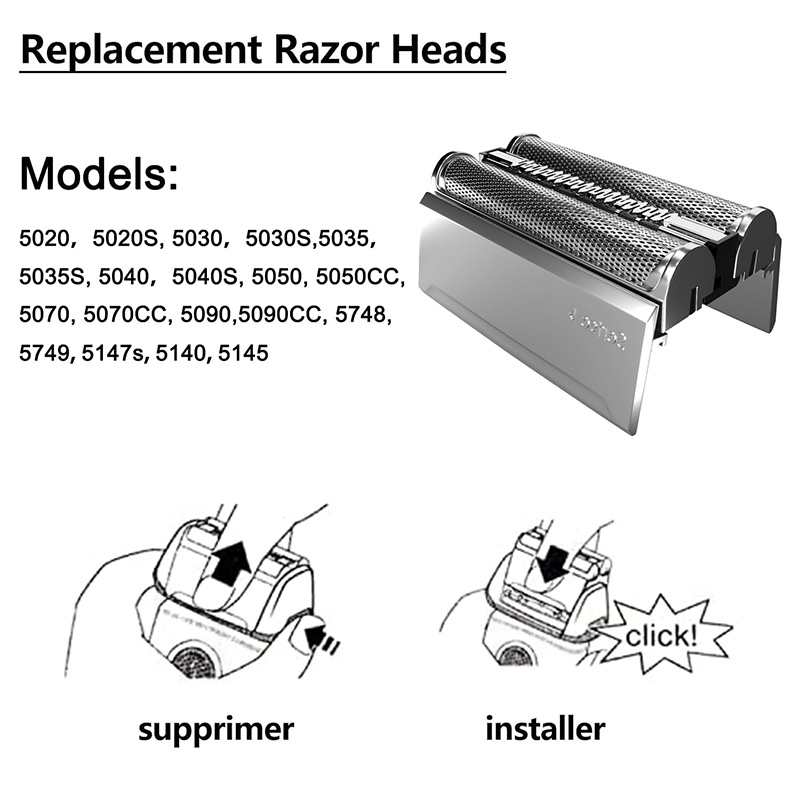 52S Replacement Head razor bla - Men'S Face Grooming review and price