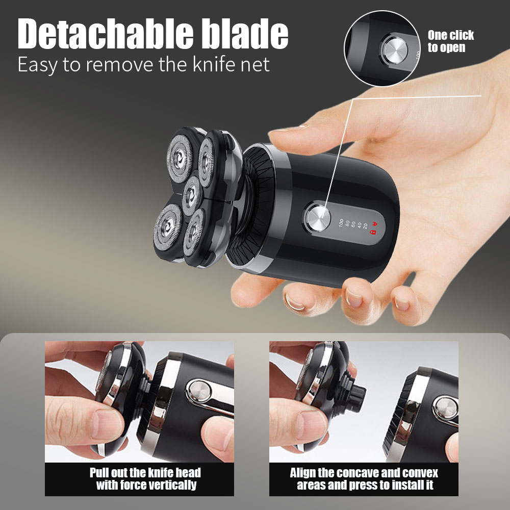 5-in-1 5 Heads Electric Shaver - Men'S Grooming Razor Kit review and price