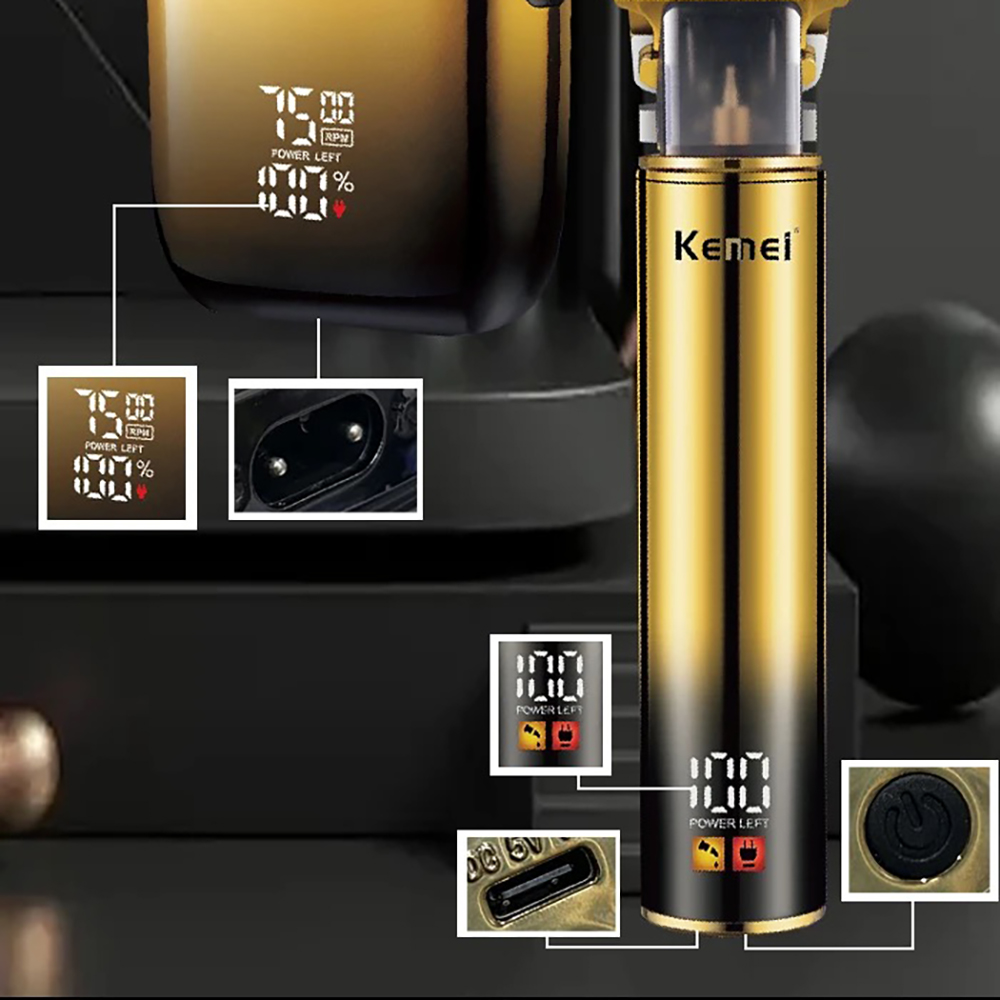 Kemei Hair Trimmer Electric Ra - Men'S Grooming Electric Trimmer review and price