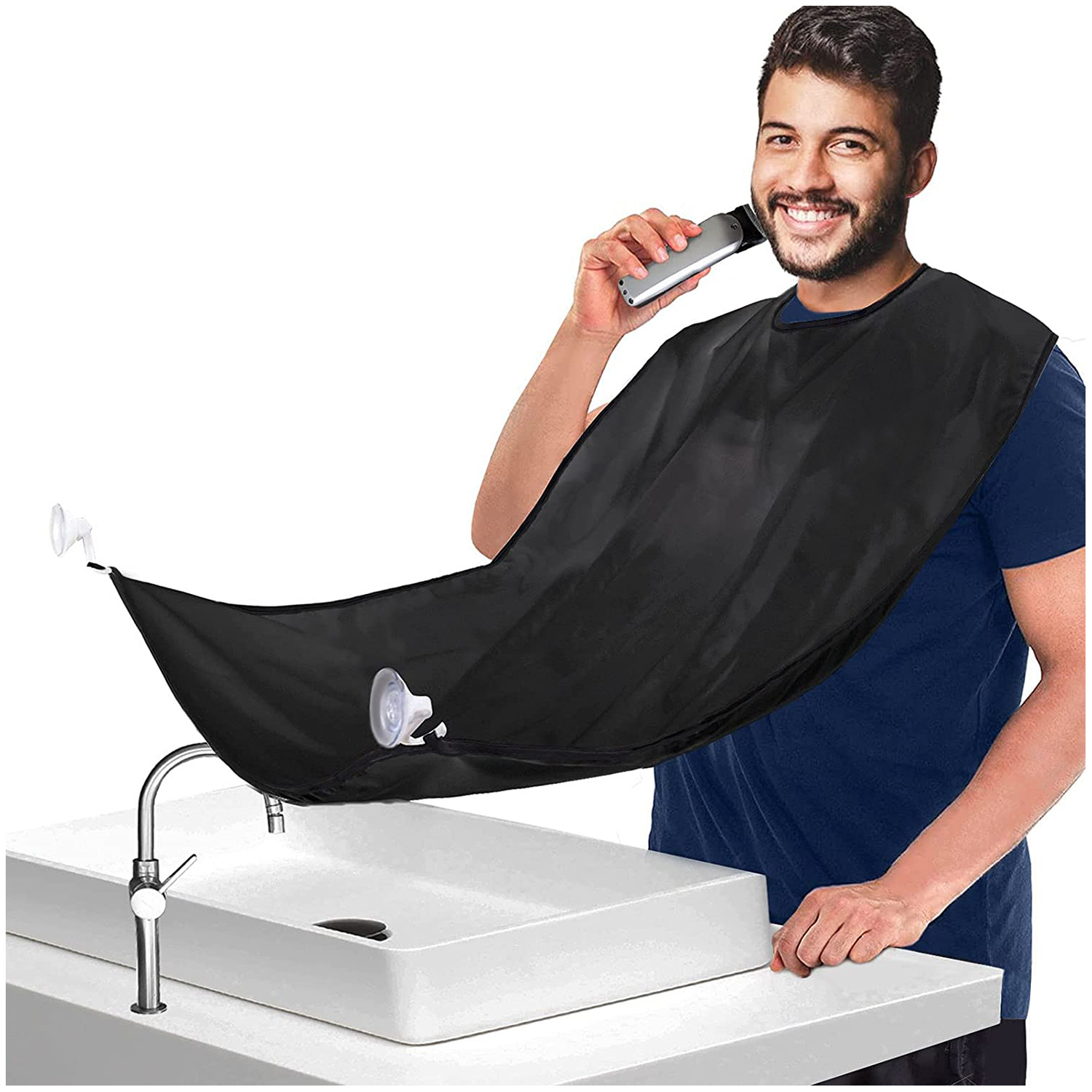 1pc Men Beard Shaving Apron Tr - Men'S Grooming Mirror review and price