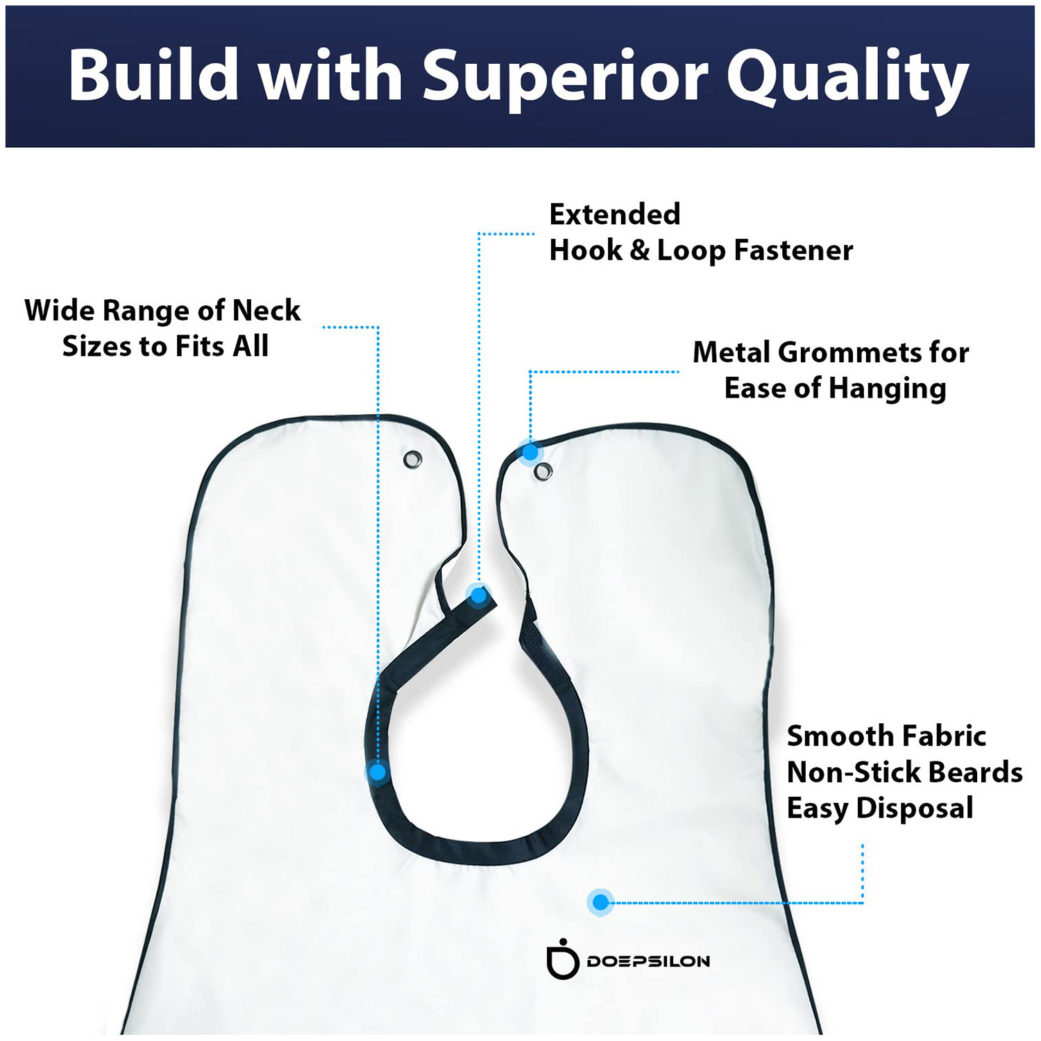 1pc Men Beard Shaving Apron Tr - Men'S Grooming Mirror review and price
