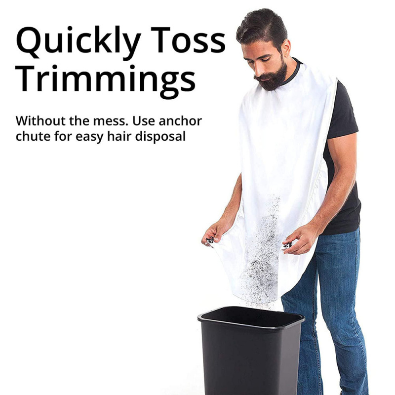 1pc Men Beard Shaving Apron Tr - Men'S Grooming Mirror review and price