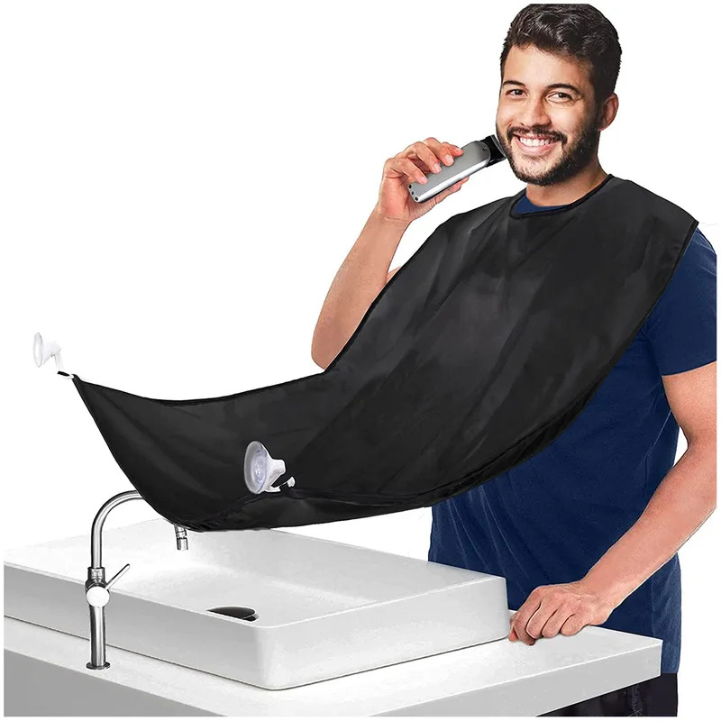 1pc Men Beard Shaving Apron Tr - Men'S Grooming Mirror review and price