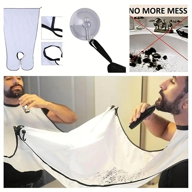 Shaving Hair Catcher Beard Bib - Men'S Grooming Mirror review and price