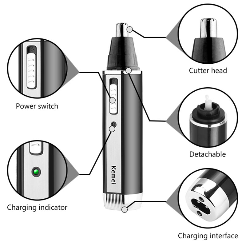 Keme 4in1 Nose Hair Trimmer Fo - Men'S Grooming Electric Trimmer review and price