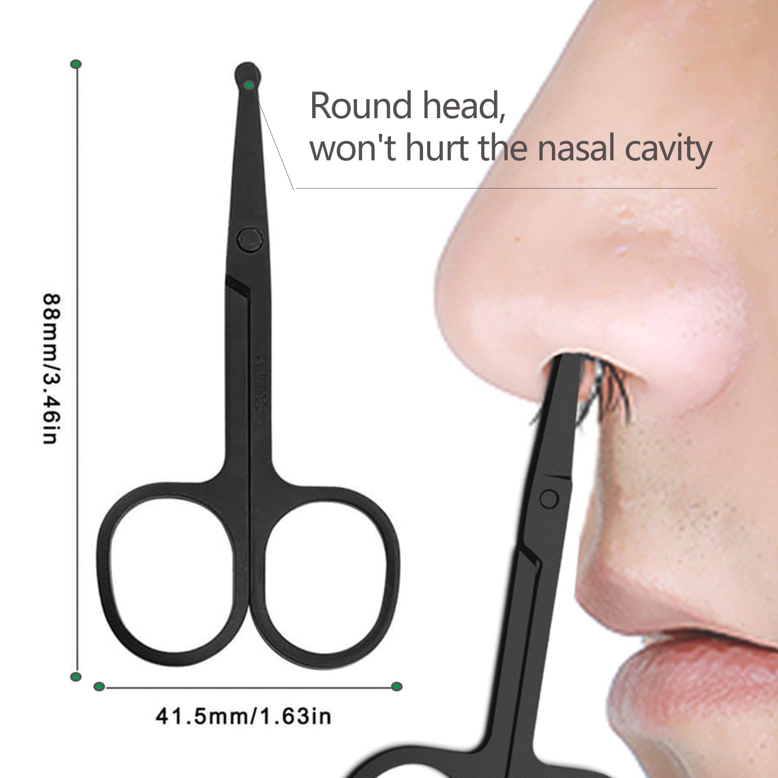 Eyebrow Scissors with Comb Fac - Men'S Grooming Electric Trimmer review and price