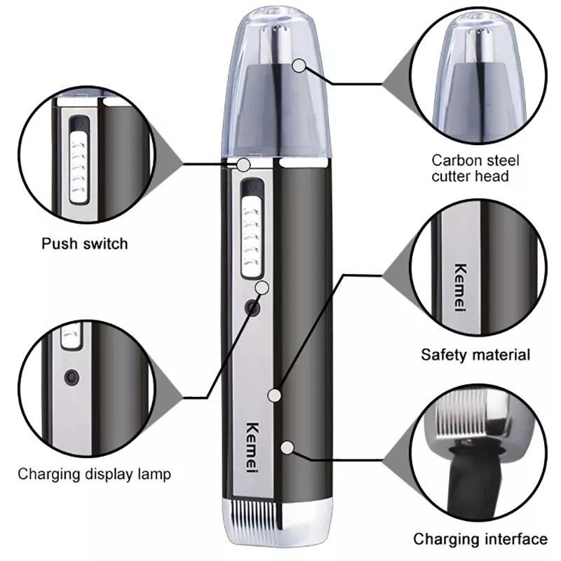 Kemei Rechargeable Electric Al - Grooming Men'S Eyebrows review and price