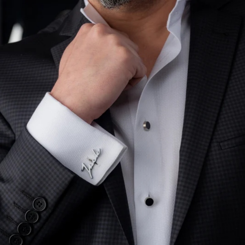 Custom Name Cufflinks 18K Gold - Men'S Grooming Gifts review and price
