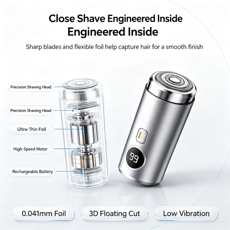 4.Ultra-Quiet Mini Electric Sh - Men'S Grooming Shaver review and price