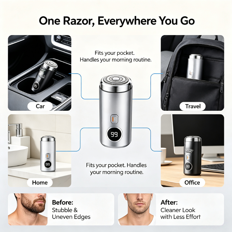 4.Ultra-Quiet Mini Electric Sh - Men'S Grooming Shaver review and price