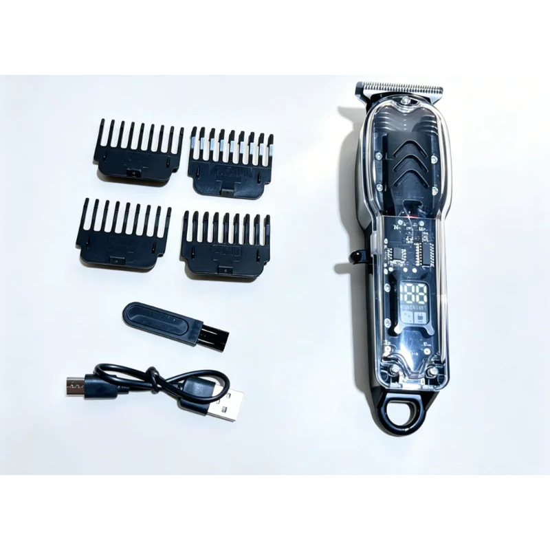 USB Rechargeable Transparent H - Men'S Grooming Electric Trimmer review and price